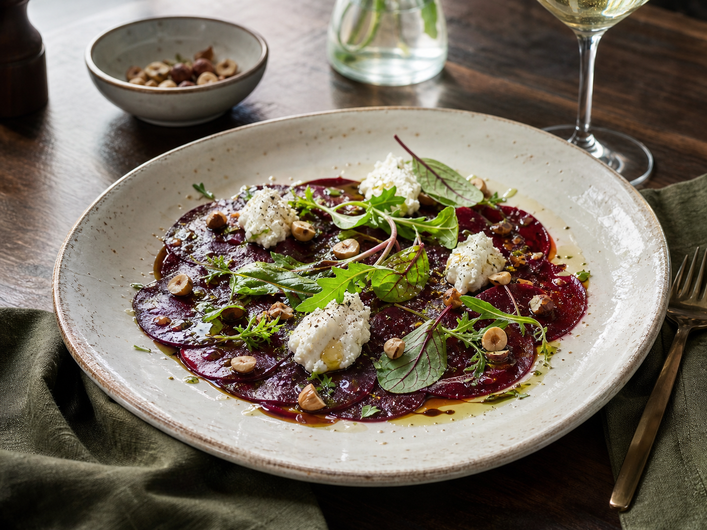 Rote Bete & Ziegenkäse