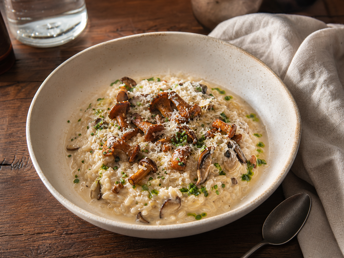 Waldpilz-Risotto